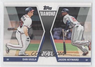 2011 Topps - Diamond Duos Series 2 #DD-5 - Dan Uggla, Jason Heyward