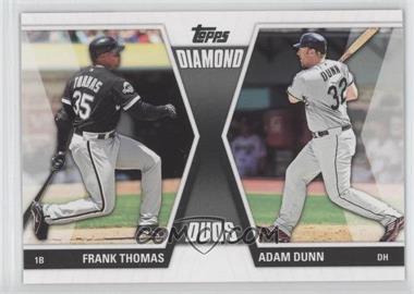 2011 Topps - Diamond Duos Series 2 #DD-7 - Frank Thomas, Adam Dunn