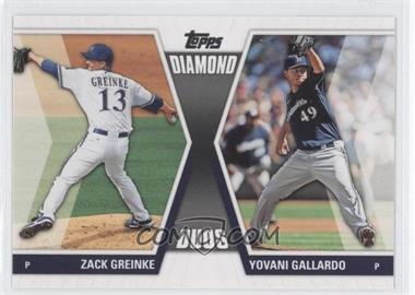 2011 Topps - Diamond Duos Series 2 #DD-8 - Zack Greinke, Yovani Gallardo