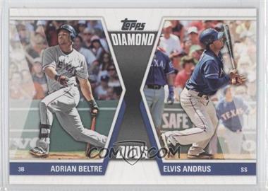 2011 Topps - Diamond Duos Series 2 #DD-9 - Adrian Beltre, Elvis Andrus