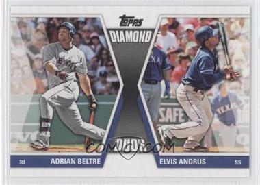 2011 Topps - Diamond Duos Series 2 #DD-9 - Adrian Beltre, Elvis Andrus