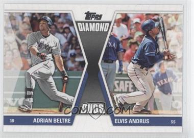 2011 Topps - Diamond Duos Series 2 #DD-9 - Adrian Beltre, Elvis Andrus