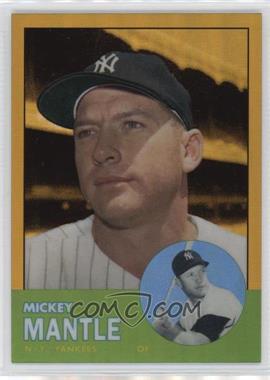 2011 Topps - Factory Set Mickey Mantle Chrome Reprints #200.2 - Mickey Mantle (1963 Topps)