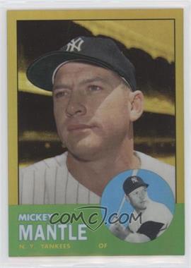 2011 Topps - Factory Set Mickey Mantle Chrome Reprints #200.2 - Mickey Mantle (1963 Topps)