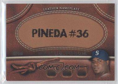 2011 Topps - Manufactured Glove Leather Nameplate #MGL-MP.1 - Michael Pineda