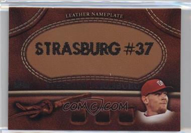 2011 Topps - Manufactured Glove Leather Nameplate #MGL-SS - Stephen Strasburg