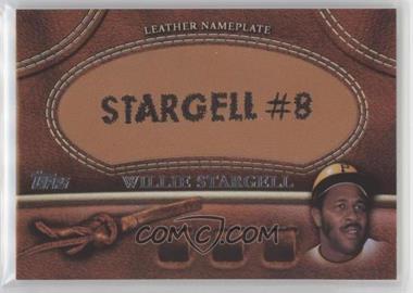 2011 Topps - Manufactured Glove Leather Nameplate #MGL-WS - Willie Stargell