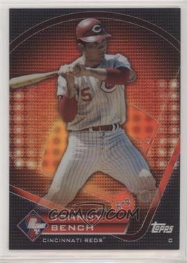 2011 Topps - Prize Prime 9 Refractor #PNR1 - Johnny Bench [EX to NM]