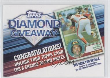 2011 Topps - Redemptions Diamond Giveaway Code Cards #TDG-11 - Tony Gwynn