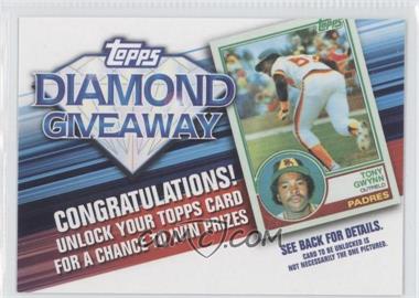 2011 Topps - Redemptions Diamond Giveaway Code Cards #TDG-11 - Tony Gwynn