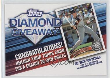 2011 Topps - Redemptions Diamond Giveaway Code Cards #TDG-16 - Buster Posey