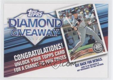 2011 Topps - Redemptions Diamond Giveaway Code Cards #TDG-16 - Buster Posey