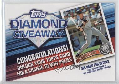 2011 Topps - Redemptions Diamond Giveaway Code Cards #TDG-16 - Buster Posey
