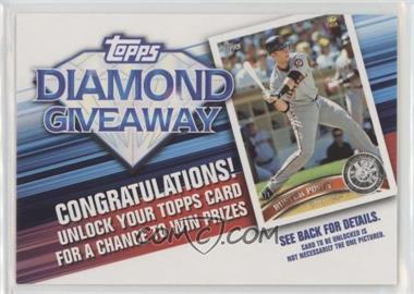 2011 Topps - Redemptions Diamond Giveaway Code Cards #TDG-16 - Buster Posey