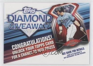 2011 Topps - Redemptions Diamond Giveaway Code Cards #TDG-18 - Evan Longoria