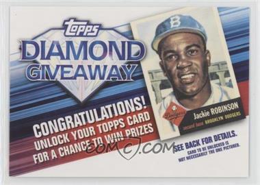 2011 Topps - Redemptions Diamond Giveaway Code Cards #TDG-2 - Jackie Robinson