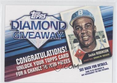 2011 Topps - Redemptions Diamond Giveaway Code Cards #TDG-2 - Jackie Robinson