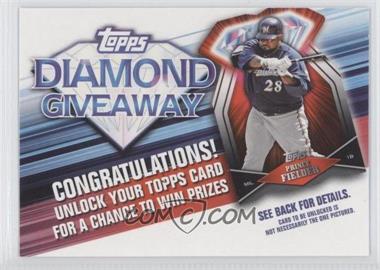 2011 Topps - Redemptions Diamond Giveaway Code Cards #TDG-30 - Prince Fielder