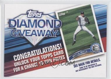 2011 Topps - Redemptions Diamond Giveaway Code Cards #TDG-5 - Derek Jeter