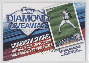 2011 Topps - Redemptions Diamond Giveaway Code Cards #TDG-5 - Derek Jeter