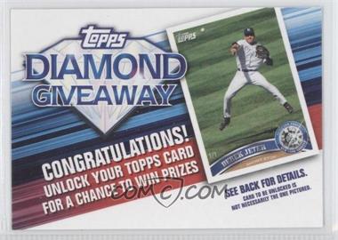 2011 Topps - Redemptions Diamond Giveaway Code Cards #TDG-5 - Derek Jeter