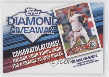 2011 Topps - Redemptions Diamond Giveaway Code Cards #TDG-6 - Roy Halladay