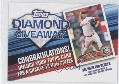 2011 Topps - Redemptions Diamond Giveaway Code Cards #TDG-6 - Roy Halladay