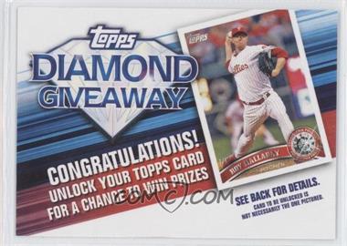 2011 Topps - Redemptions Diamond Giveaway Code Cards #TDG-6 - Roy Halladay