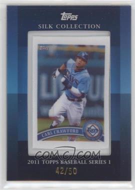 2011 Topps - Silk Collection #_CACR - Carl Crawford /50 [EX to NM]