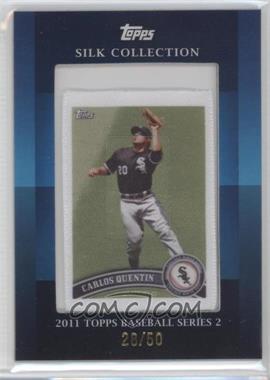 2011 Topps - Silk Collection #_CAQU - Carlos Quentin /50