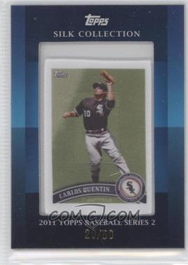 2011 Topps - Silk Collection #_CAQU - Carlos Quentin /50