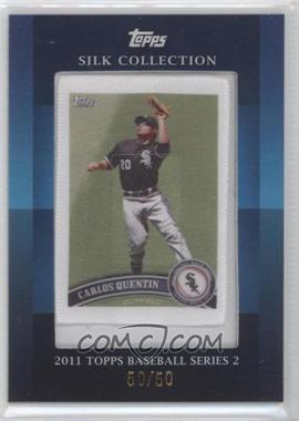 2011 Topps - Silk Collection #_CAQU - Carlos Quentin /50