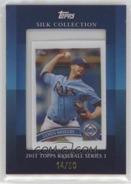 2011 Topps - Silk Collection #_JASH - James Shields /50