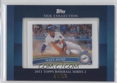 2011 Topps - Silk Collection #_MAKE - Matt Kemp /50