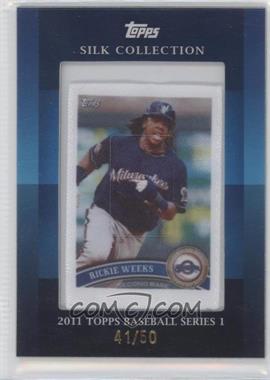 2011 Topps - Silk Collection #_RIWE - Rickie Weeks /50