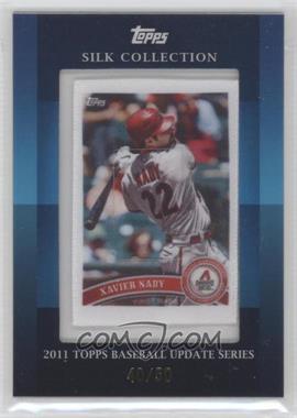 2011 Topps - Silk Collection #_XANA - Xavier Nady /50