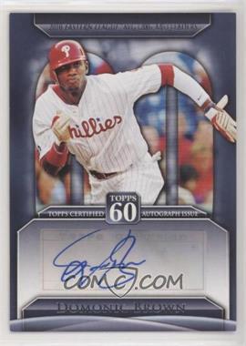 2011 Topps - Topps 60 Autographs #T60A-DB.1 - Domonic Brown