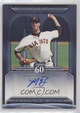 2011 Topps - Topps 60 Autographs #T60A-MB.2 - Madison Bumgarner