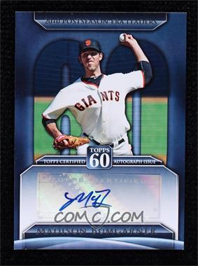 2011 Topps - Topps 60 Autographs #T60A-MB.2 - Madison Bumgarner