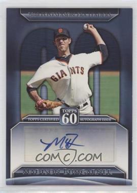 2011 Topps - Topps 60 Autographs #T60A-MB.2 - Madison Bumgarner