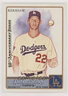 2011 Topps Allen & Ginter's - [Base] - 2015 Buyback 10th Anniversary Issue #125 - Clayton Kershaw