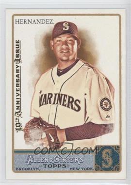 2011 Topps Allen & Ginter's - [Base] - 2015 Buyback 10th Anniversary Issue #140 - Felix Hernandez