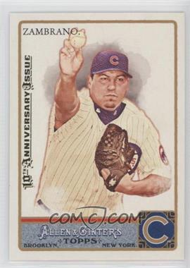 2011 Topps Allen & Ginter's - [Base] - 2015 Buyback 10th Anniversary Issue #143 - Carlos Zambrano