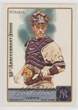 2011 Topps Allen & Ginter's - [Base] - 2015 Buyback 10th Anniversary Issue #144 - Jorge Posada