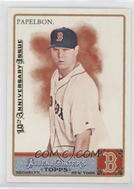 2011 Topps Allen & Ginter's - [Base] - 2015 Buyback 10th Anniversary Issue #17 - Jonathan Papelbon