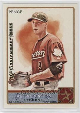 2011 Topps Allen & Ginter's - [Base] - 2015 Buyback 10th Anniversary Issue #256 - Hunter Pence