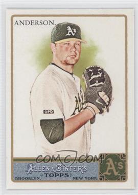 2011 Topps Allen & Ginter's - [Base] - Factory Set Glossy #13 - Brett Anderson /999