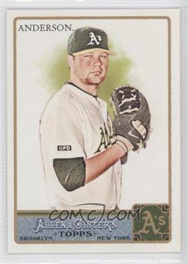 2011 Topps Allen & Ginter's - [Base] - Factory Set Glossy #13 - Brett Anderson /999