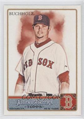 2011 Topps Allen & Ginter's - [Base] - Factory Set Glossy #182 - Clay Buchholz /999