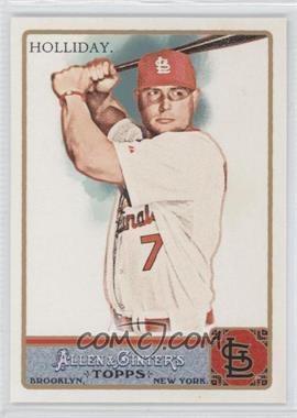 2011 Topps Allen & Ginter's - [Base] - Factory Set Glossy #240 - Matt Holliday /999